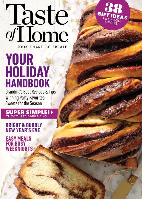 Taste of Home & Taste of Home Holiday Combo - annual subscription