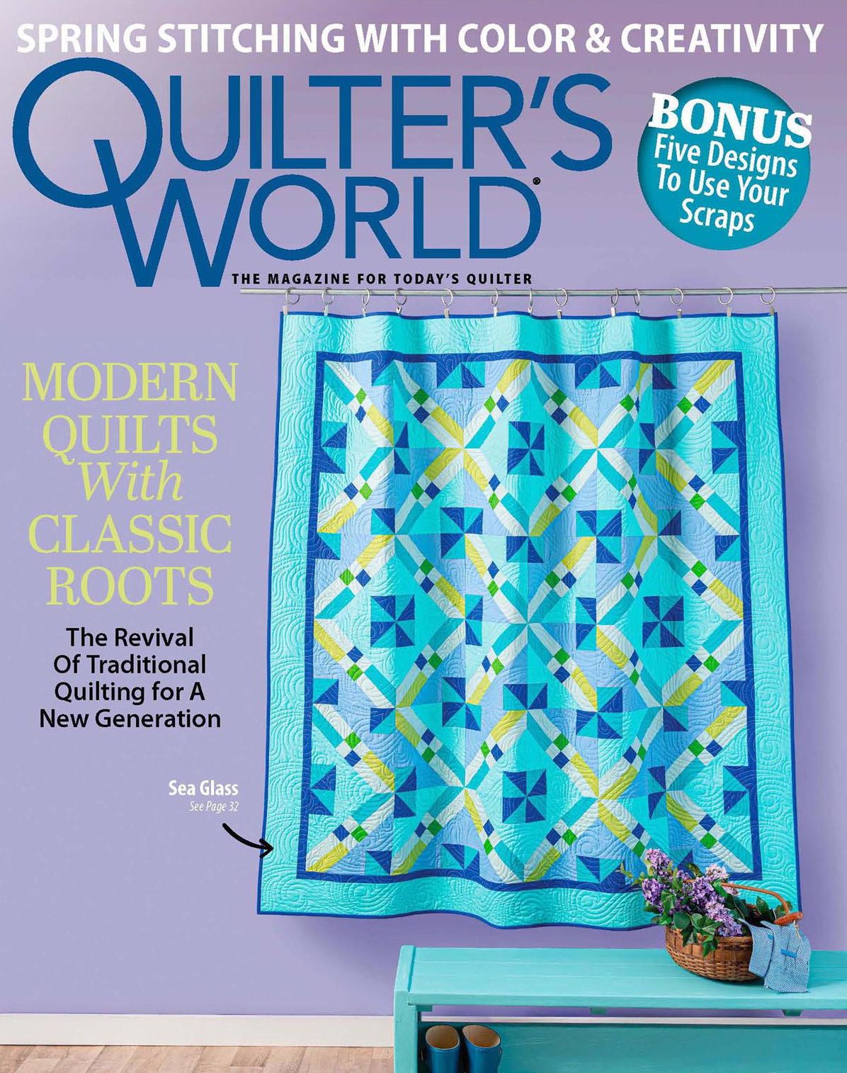 Quilter's World - annual subscription