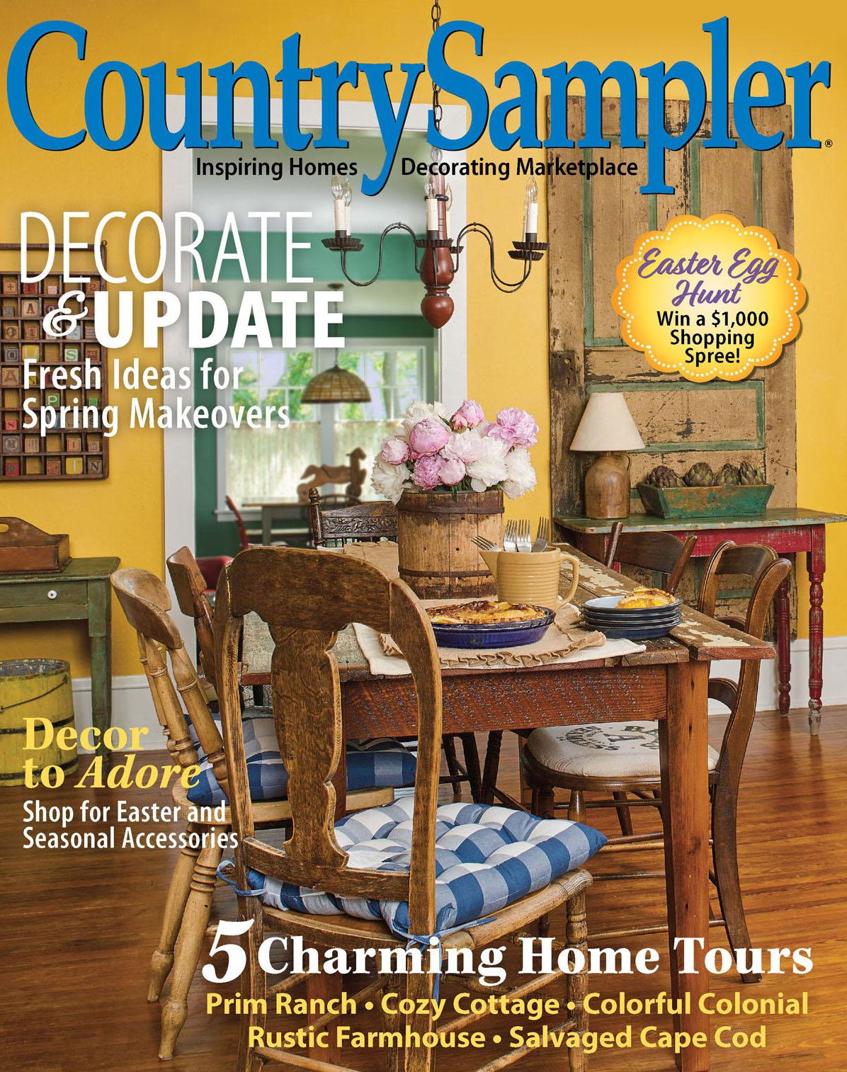 Country Sampler - annual subscription
