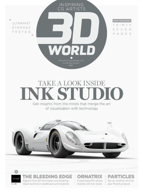 3D World Magazine-For 3D Artists and Animator - annual subscription