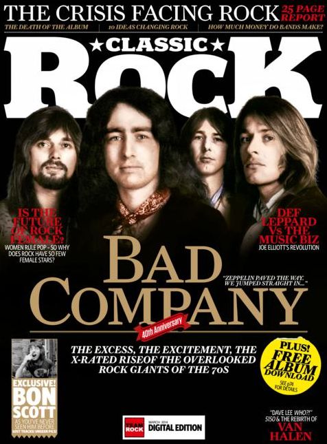 Classic Rock UK - annual subscription