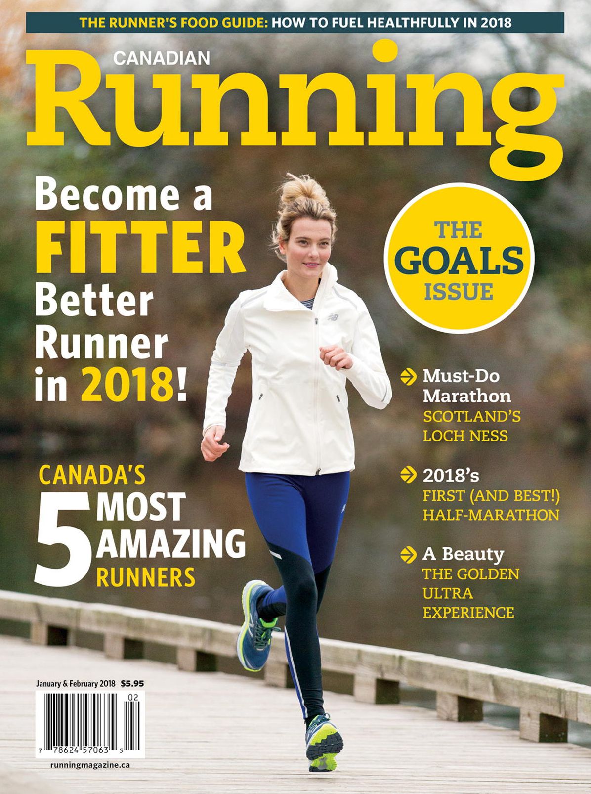 Canadian Running Magazine - annual subscription