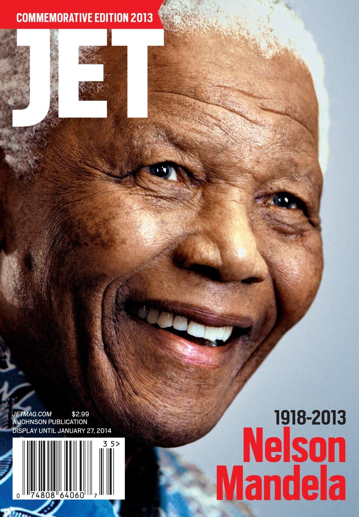 JET Commemorative Issue to honor the life of Nelson Mandela