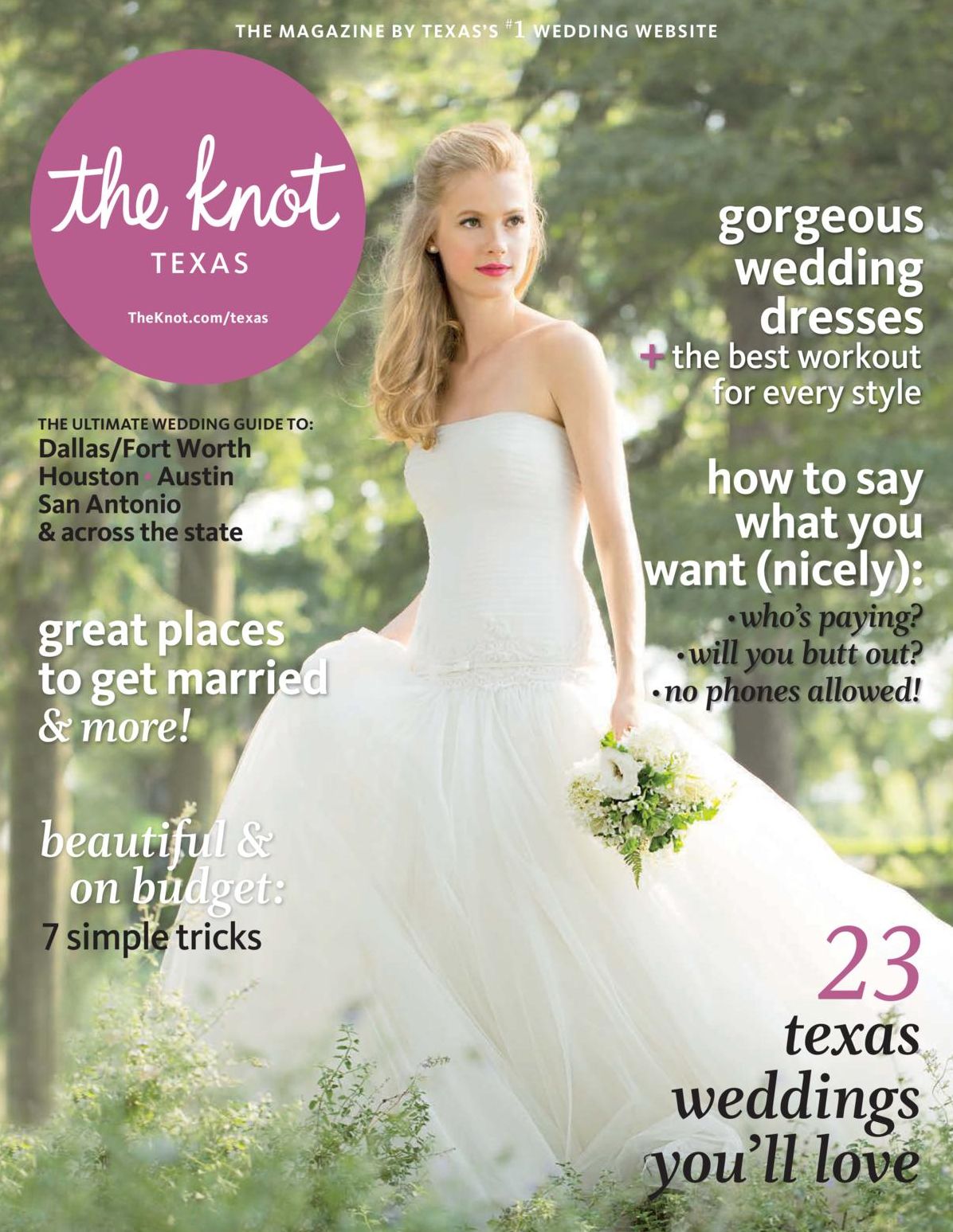 The Knot Texas Weddings Magazine Spring-Summer 2014