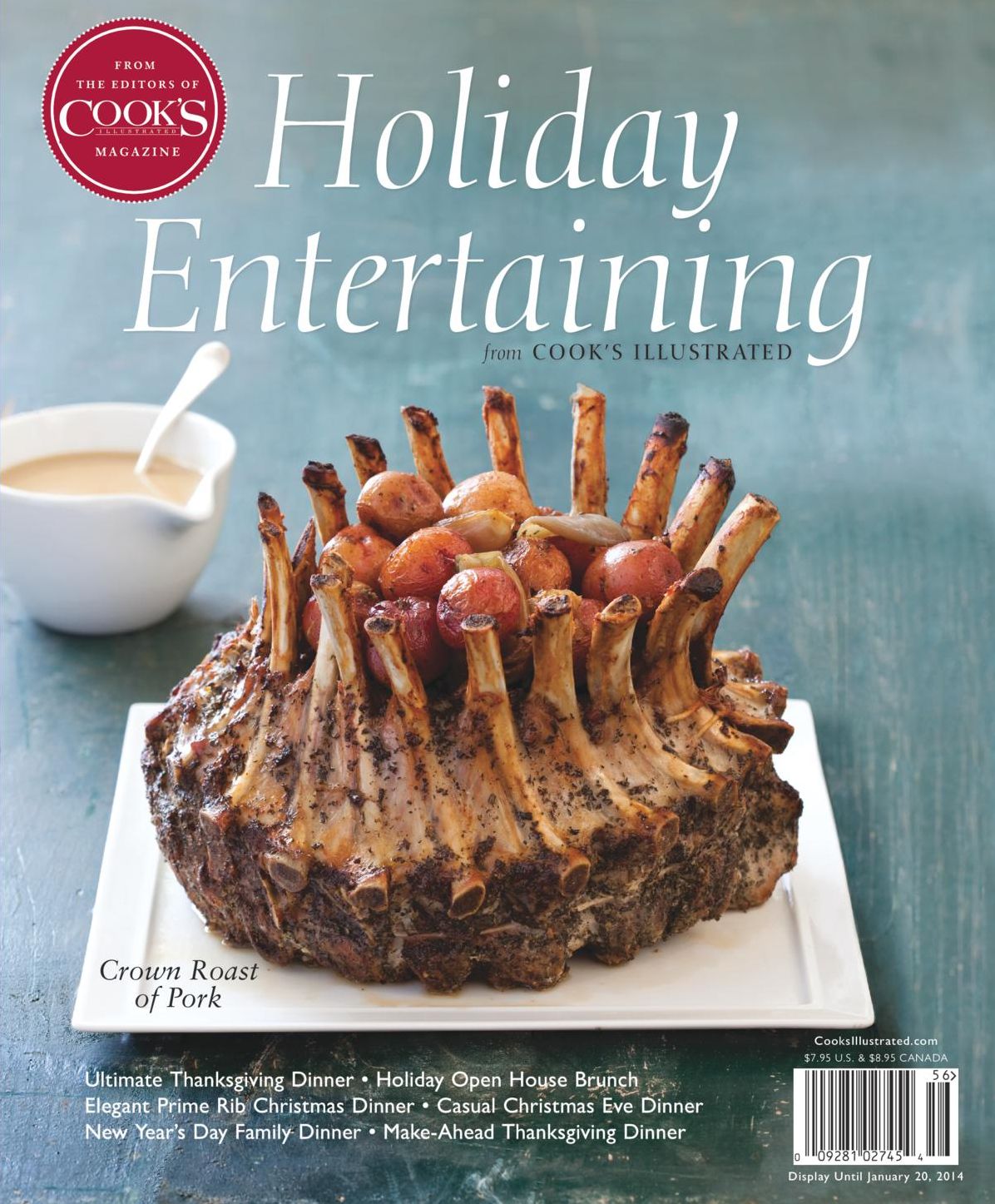 Holiday Entertaining from Cook's Illustrated