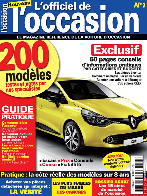 L'OFFICIEL DE L'OCCASION - August-September 2013