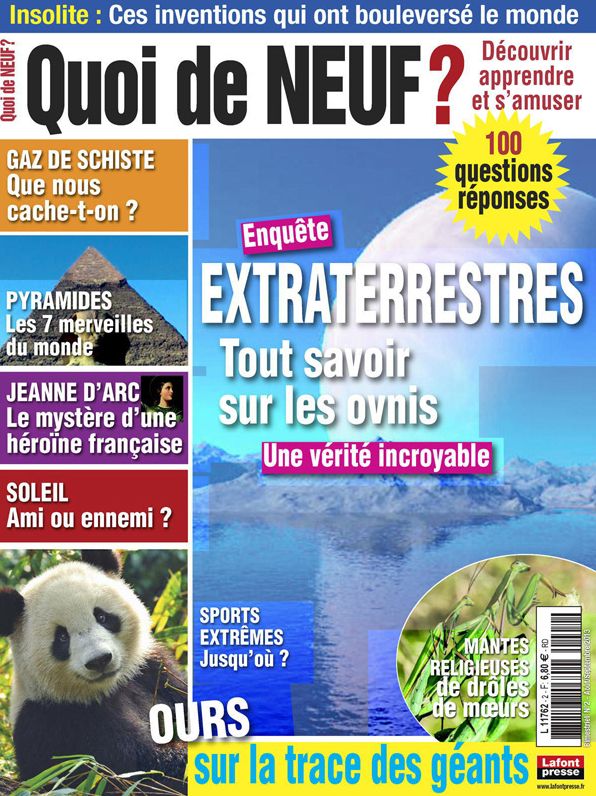 QUOI DE NEUF - August-September 2013