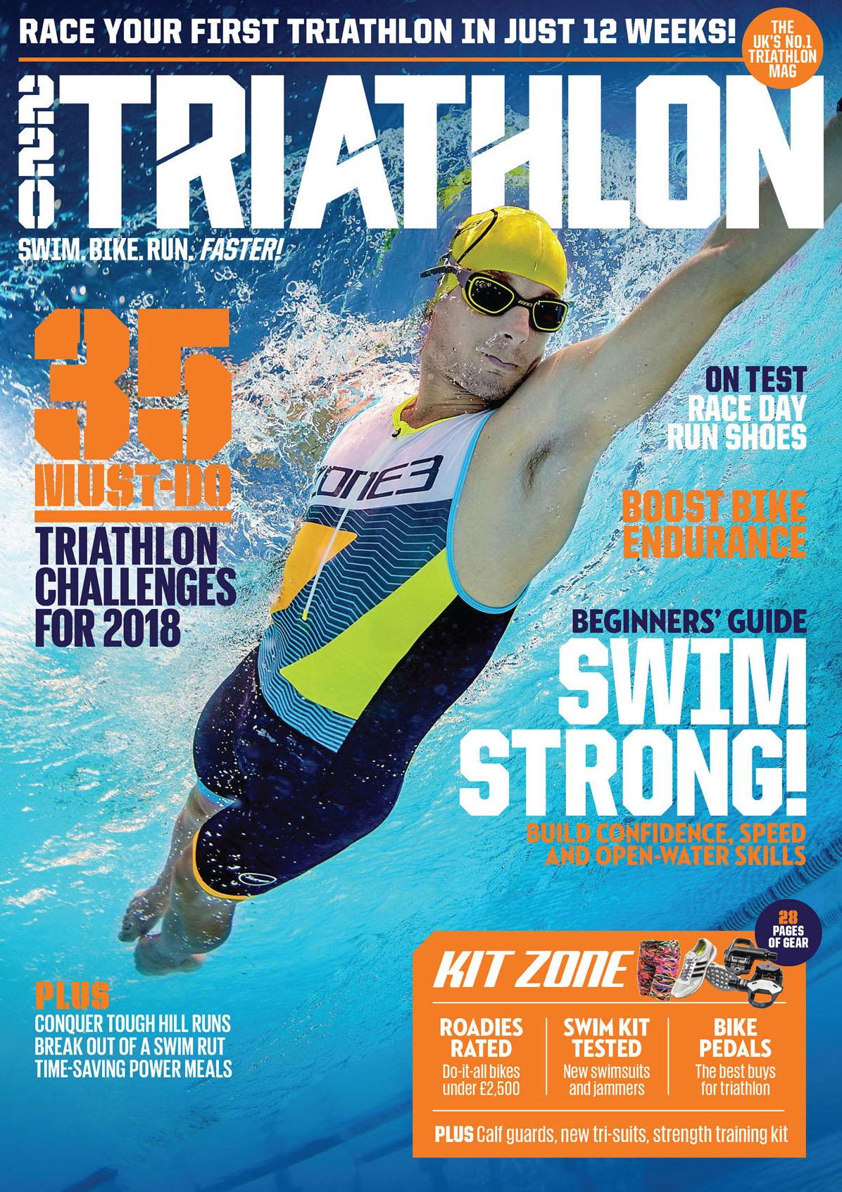 220 Triathlon - annual subscription