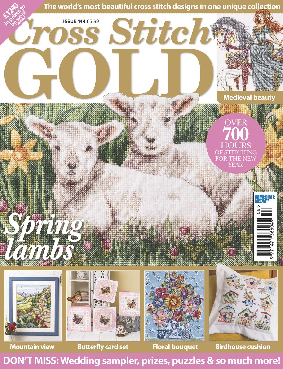 Cross Stitch Gold - annual subscription