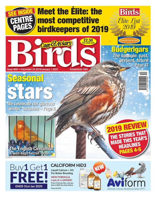 Cage & Aviary Birds - annual subscription