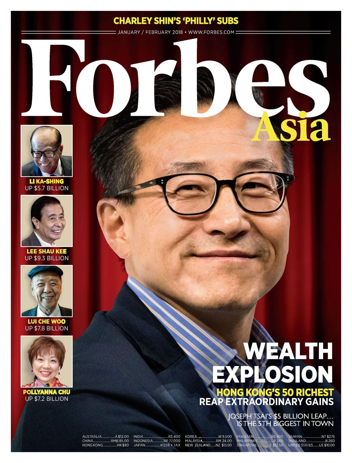 Forbes Asia - annual subscription