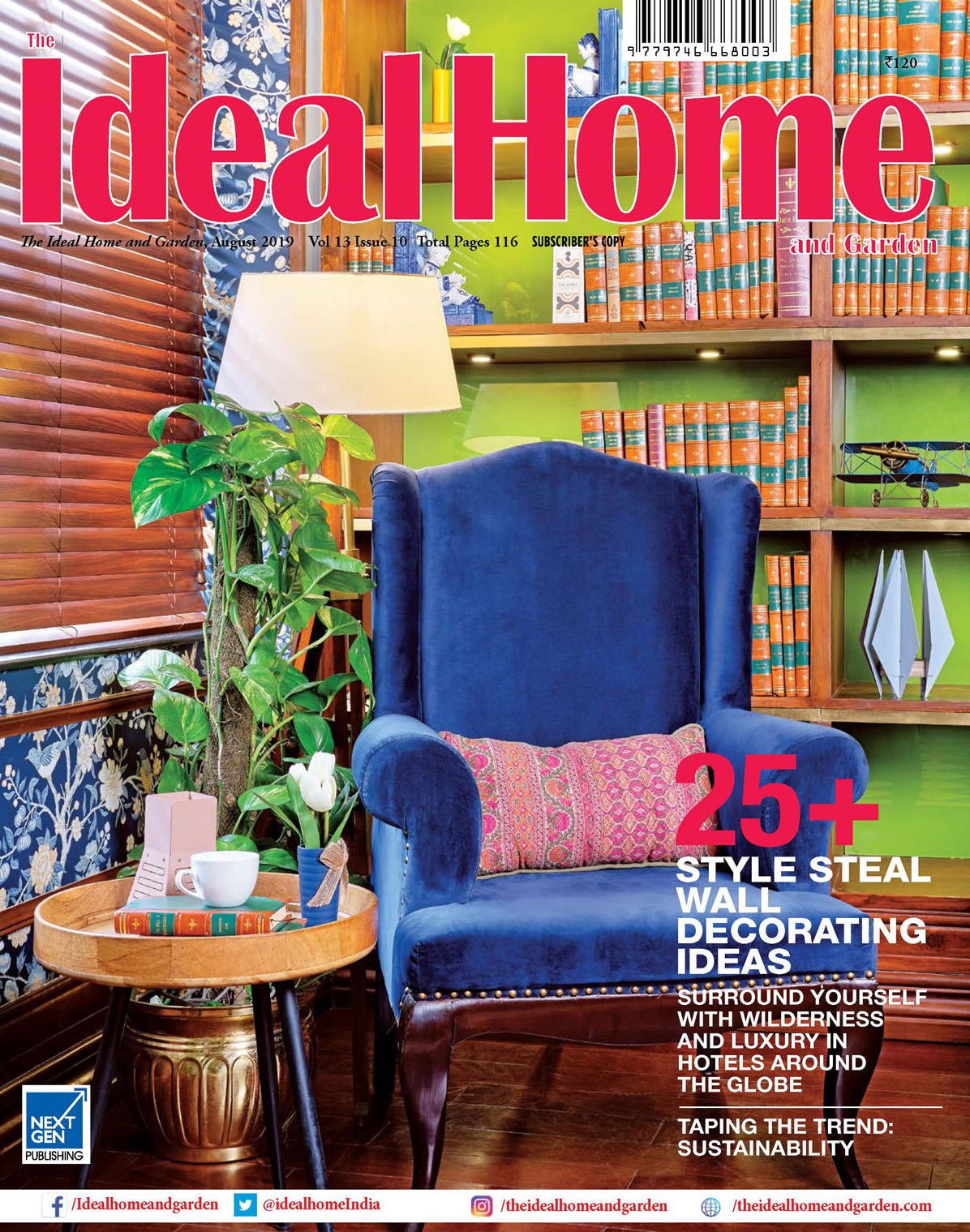Ideal Home & Garden - annual subscription