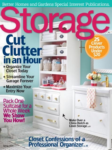 Better Homes and Gardens' Storage - Spring 2014