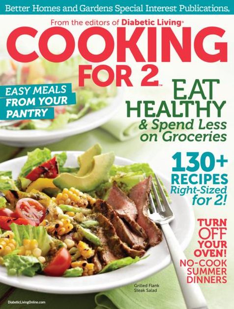 Better Homes and Gardens' Diabetic Cooking for 2