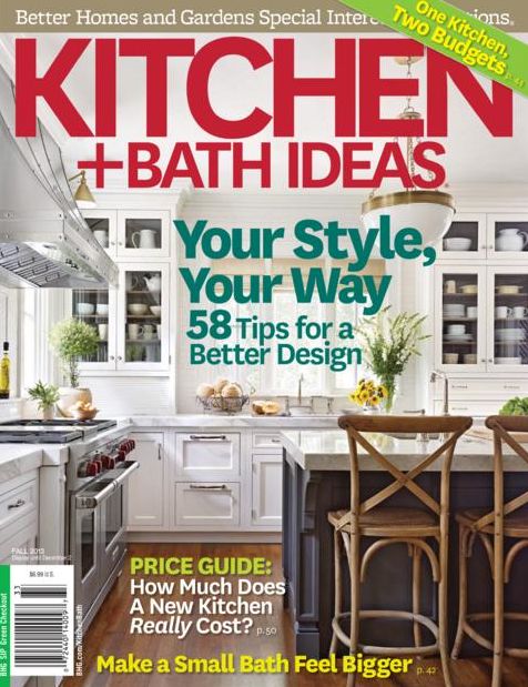 Bettter Homes and Gardens' Kitchen and Bath Ideas Fall 2013