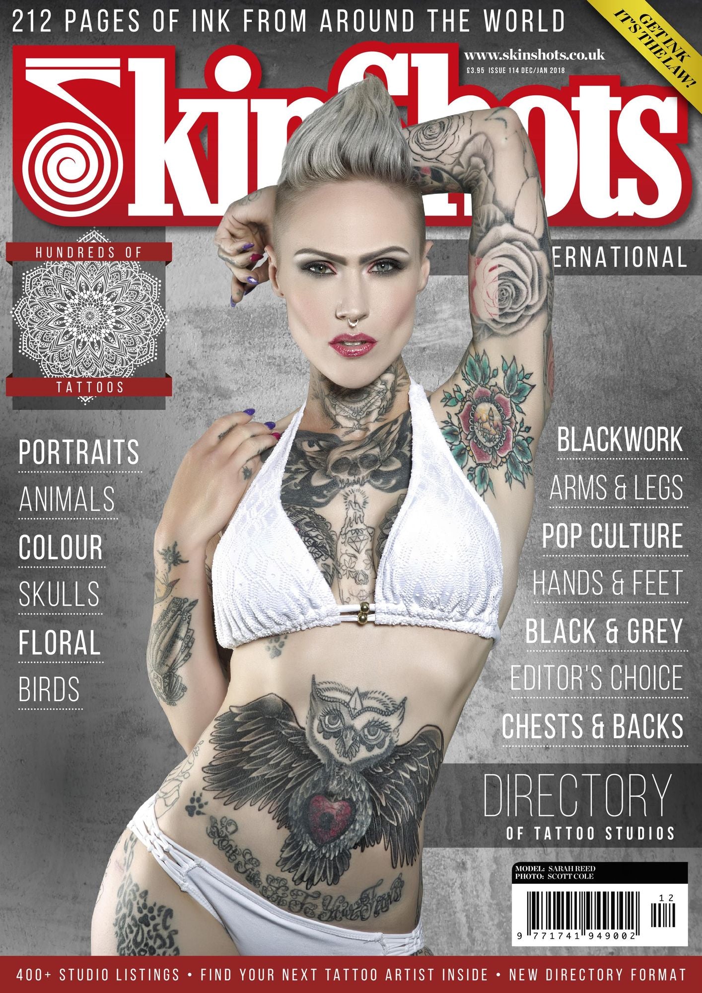 Skin Shots International - annual subscription