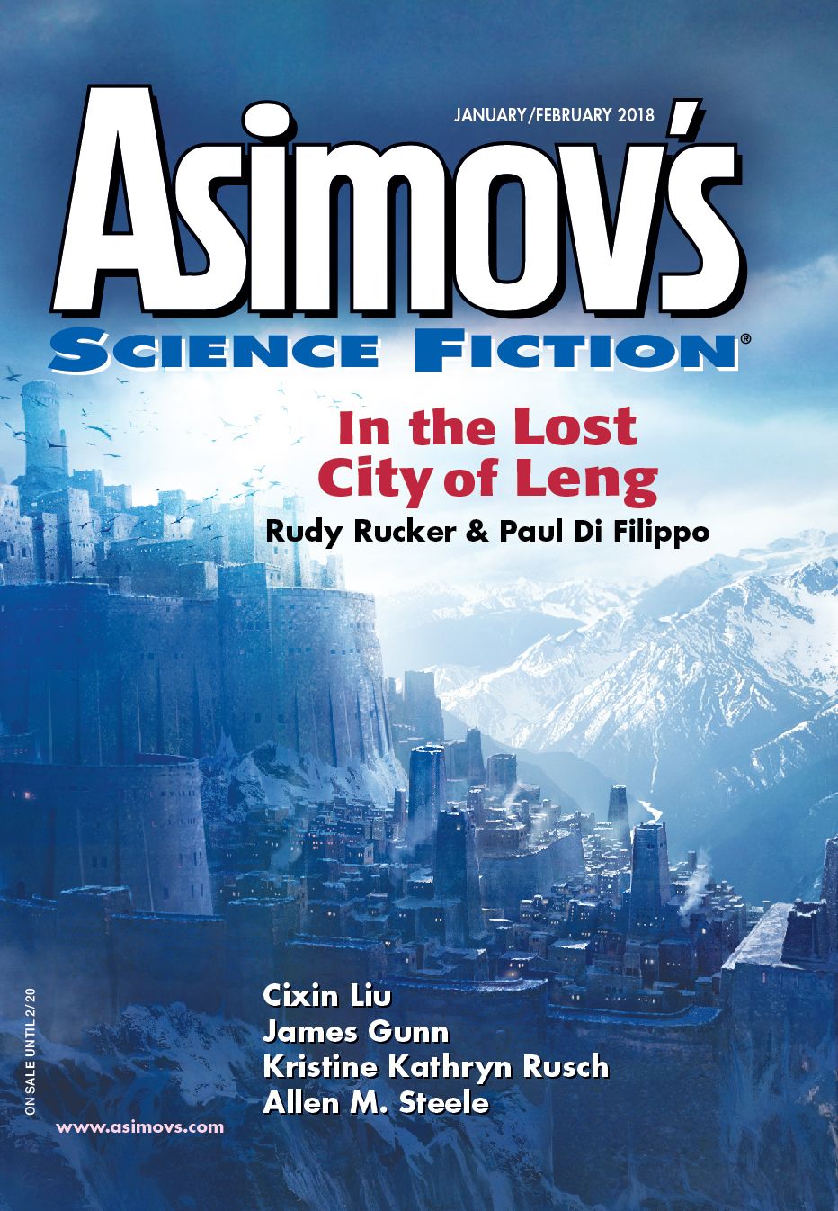 Asimov's Science Fiction - 50% Off - annual subscription