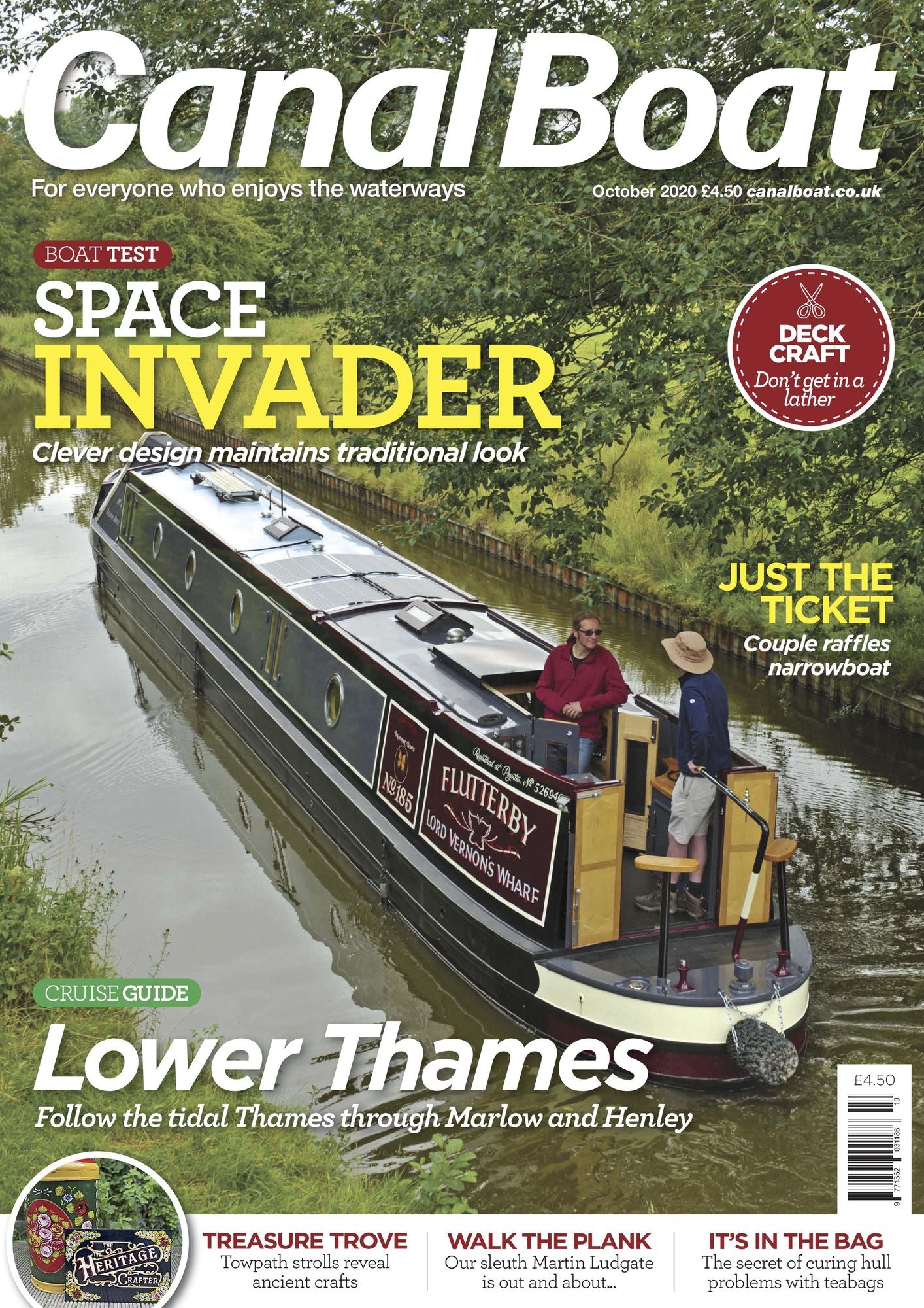 Canal Boat - annual subscription