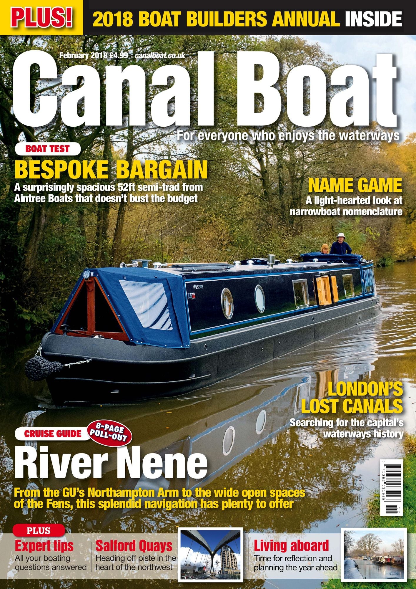 Canal Boat - annual subscription