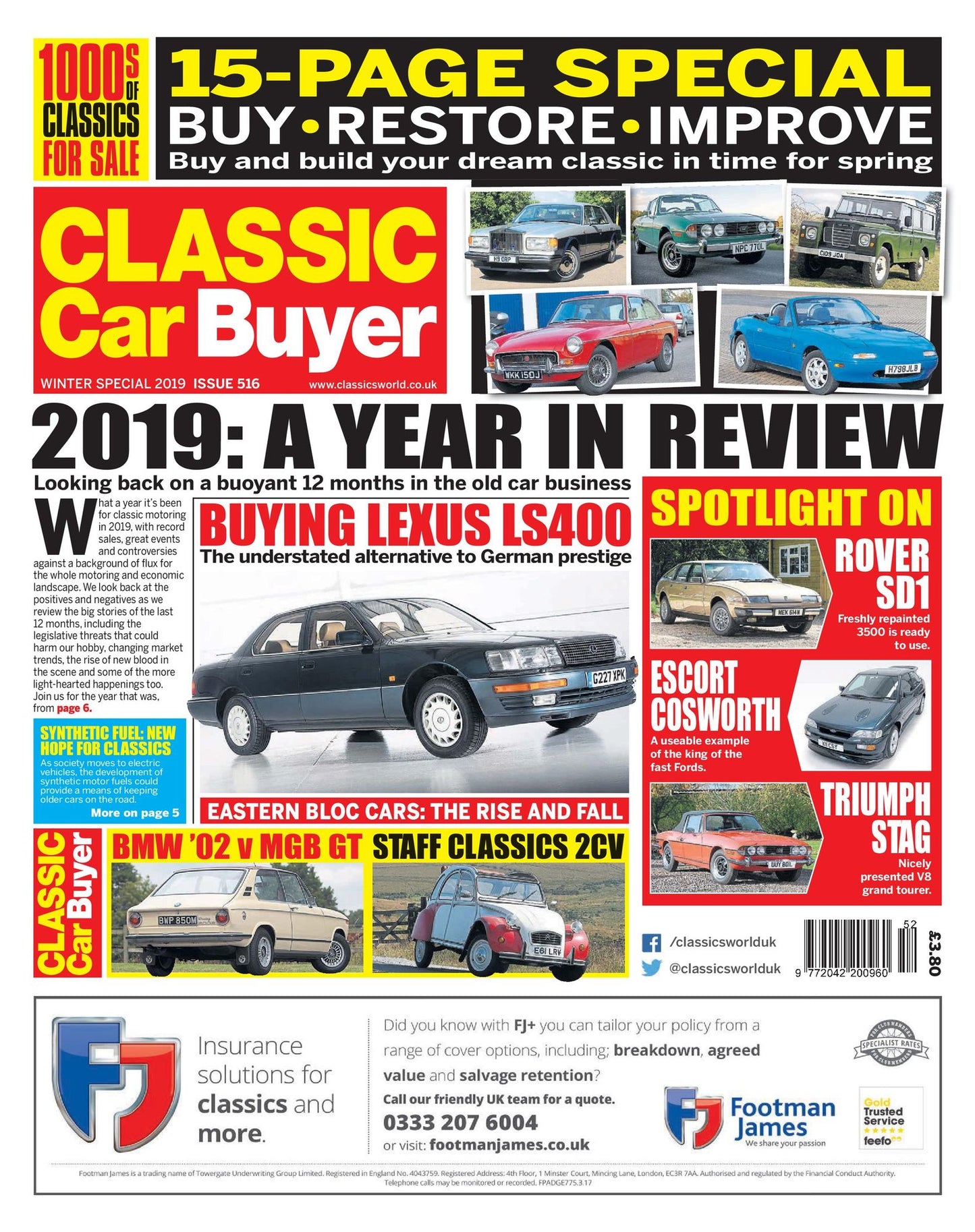 Classic Car Buyer - annual subscription