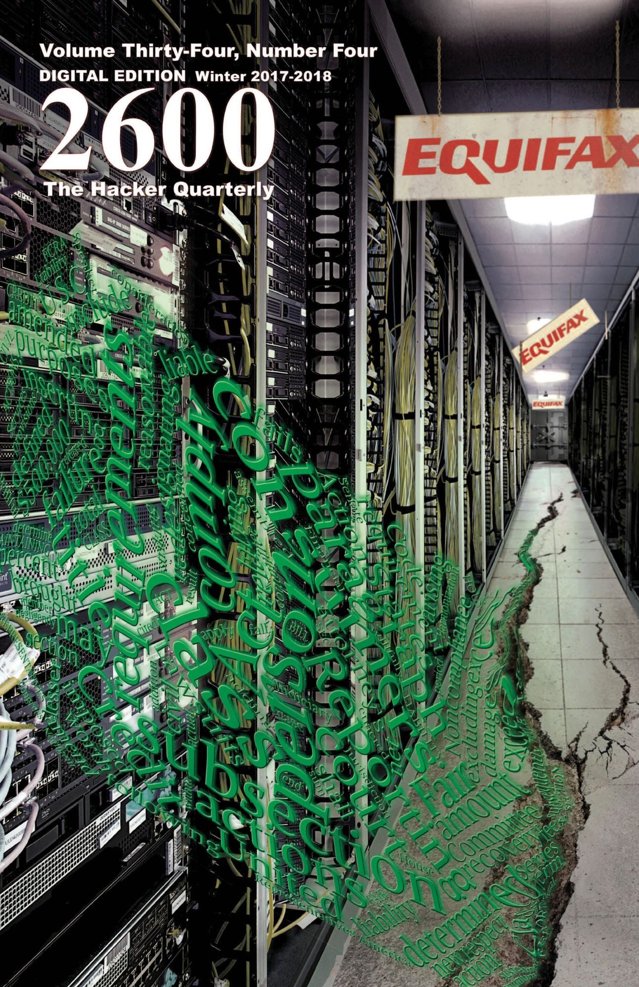2600 Magazine - The Hacker Quarterly - annual subscription