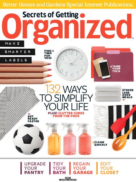 Secrets of Getting Organized 2016