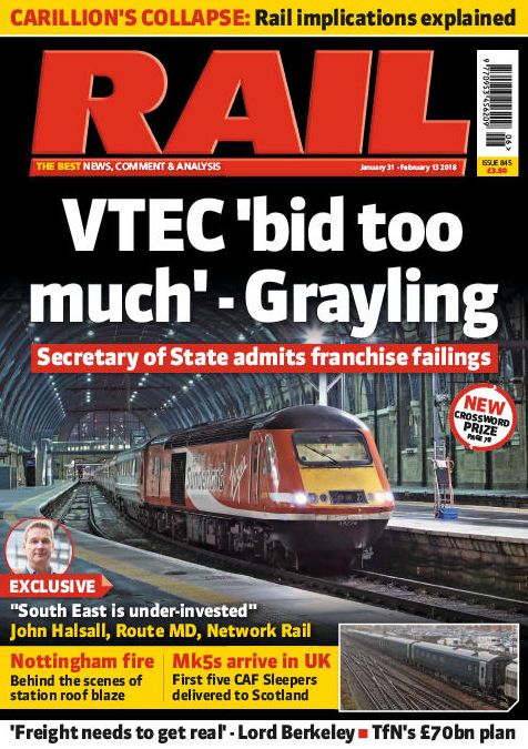 RAIL Magazine - annual subscription