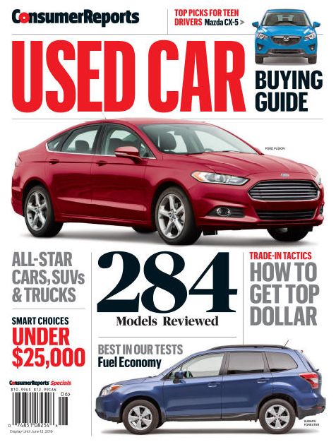 Consumer Reports: Used Car Buying Guide - June
