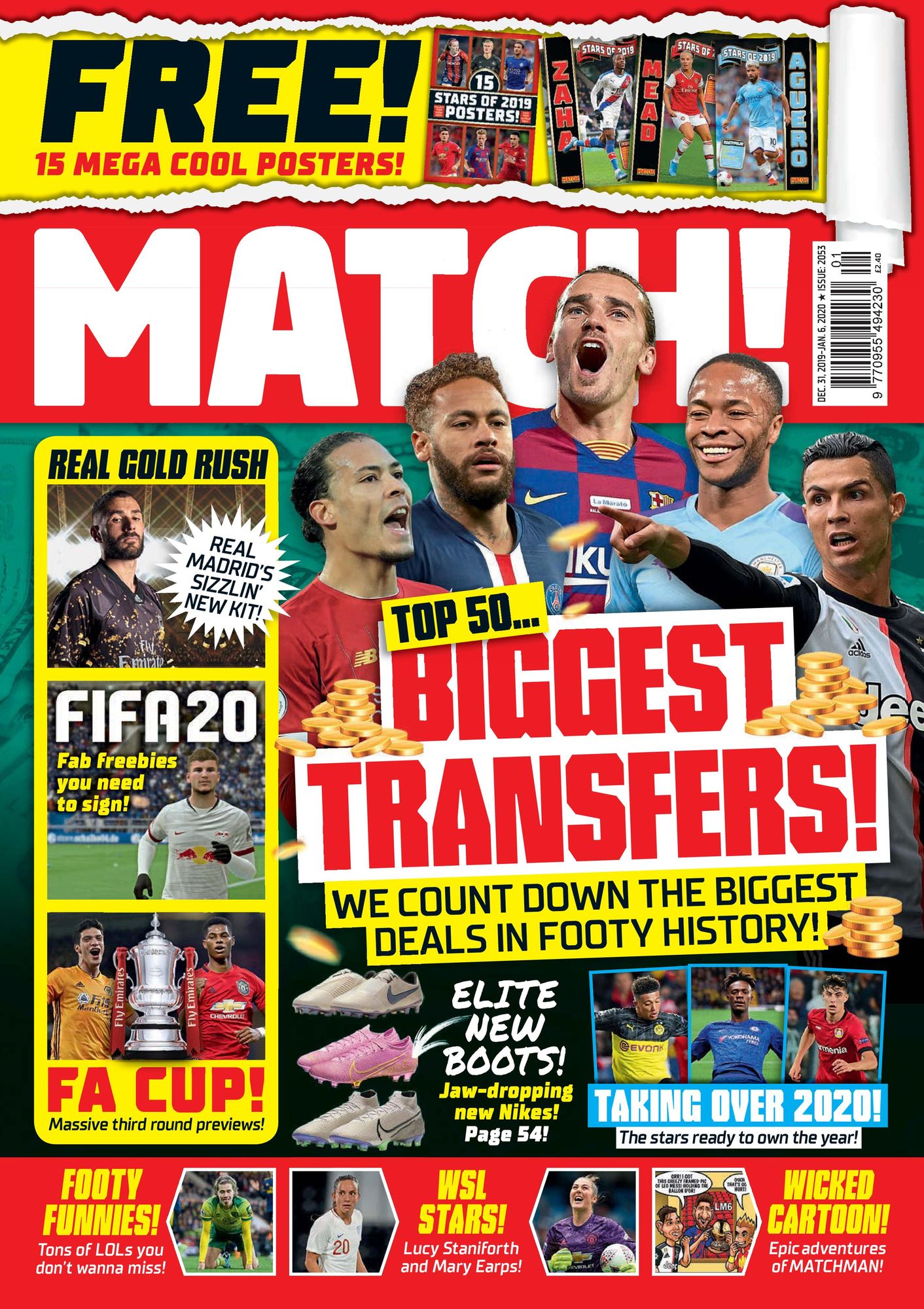 Match Soccer Magazine - annual subscription