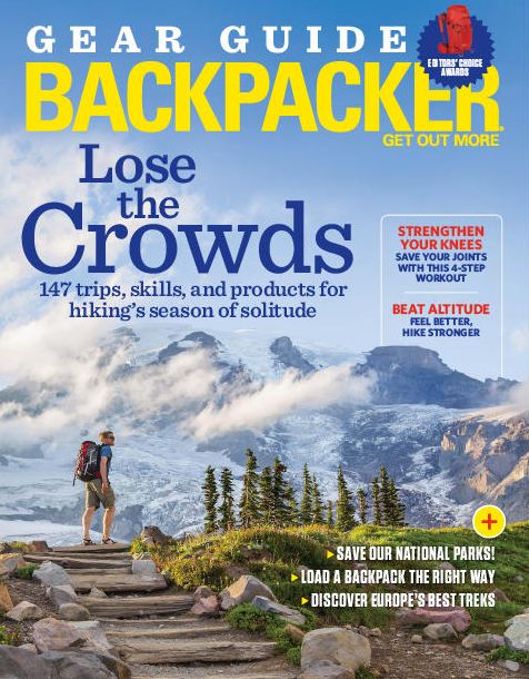 Backpacker - promotion - annual subscription