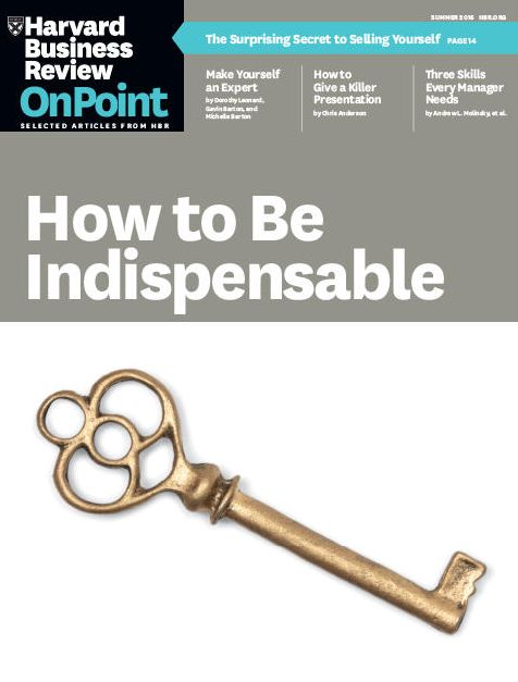 Harvard Business Review OnPoint - Summer 2016