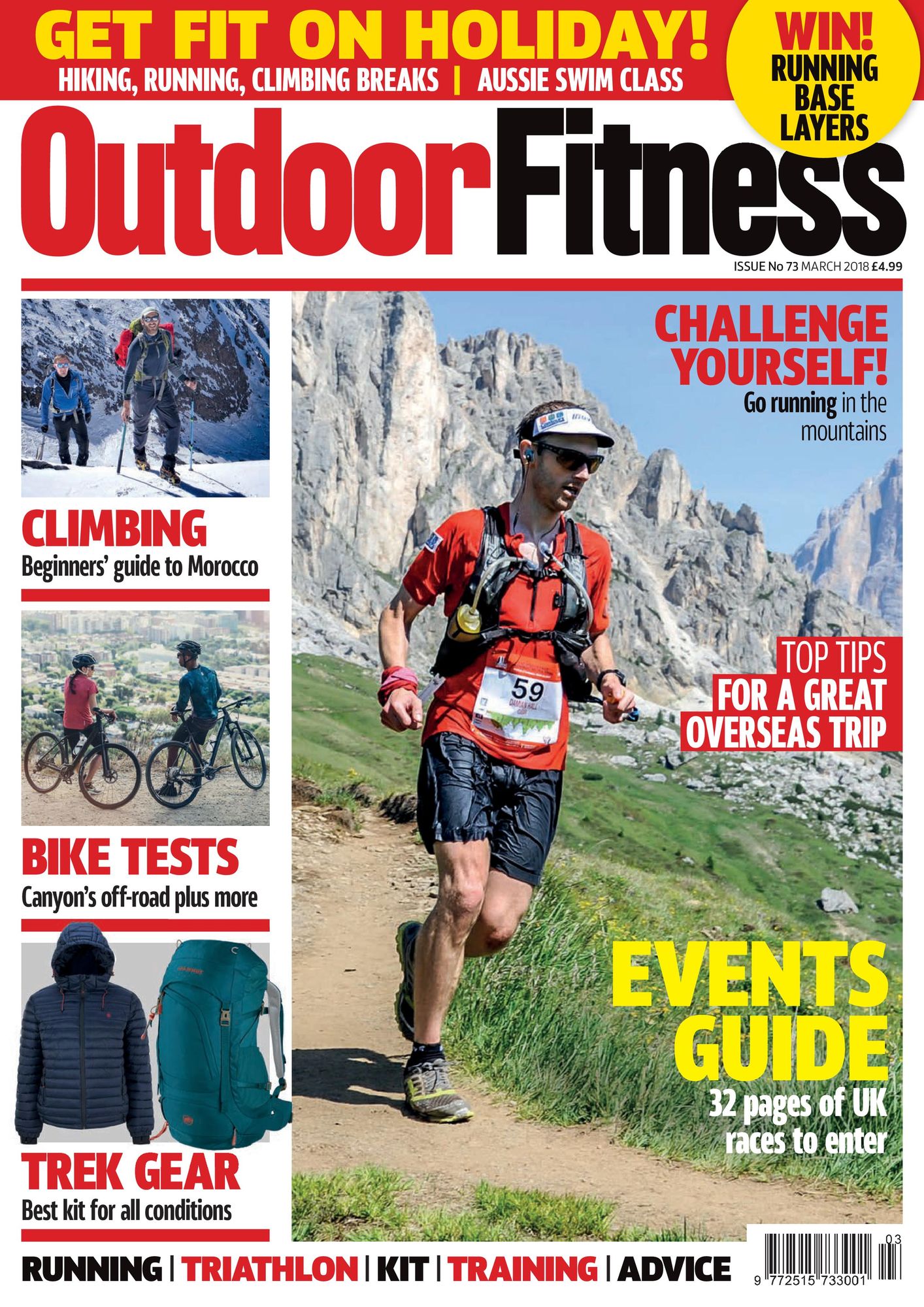 Outdoor Fitness - annual subscription