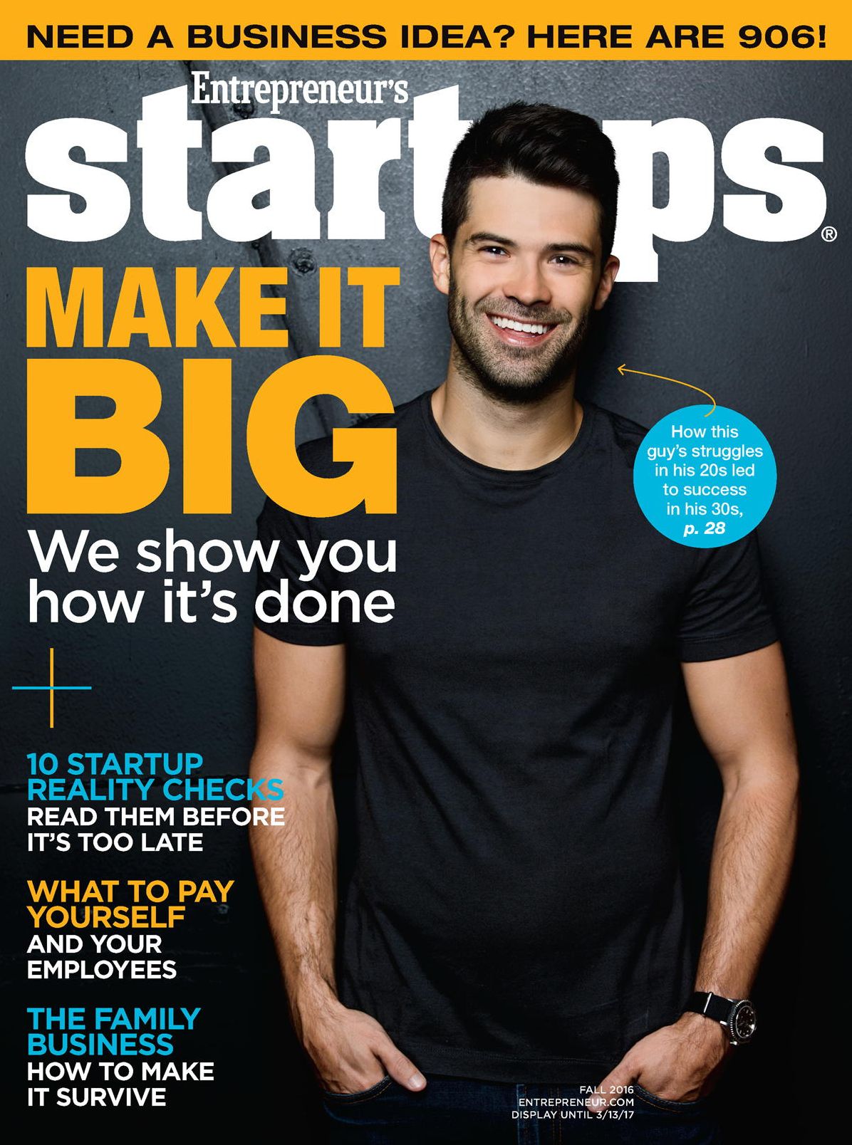 Entrepreneur's Startups Guide - Fall/Winter 2016