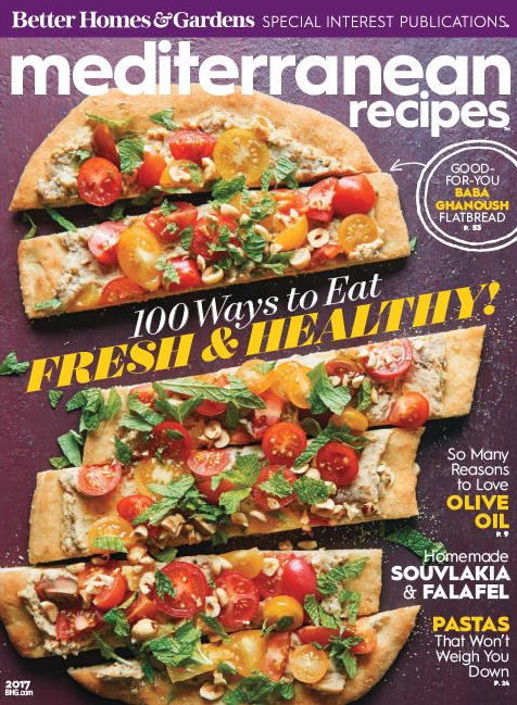 Better Homes and Gardens' Mediterranean Recipes 2017