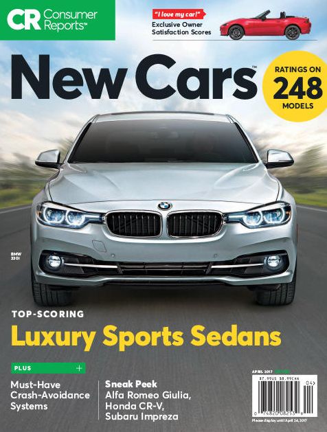 Consumer Reports: New Cars - April 2017