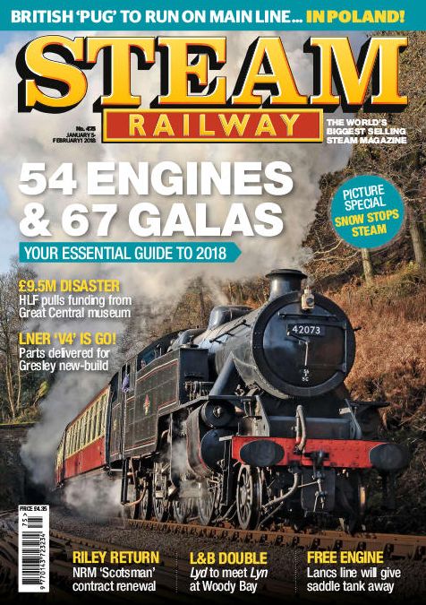 Steam Railway UK - annual subscription
