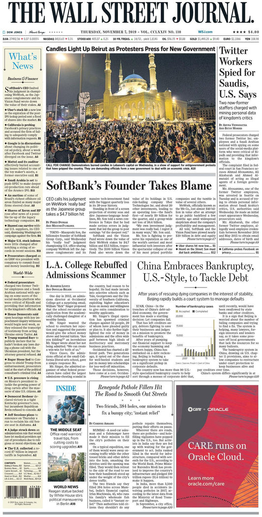 The Wall Street Journal - 25% Off - annual subscription