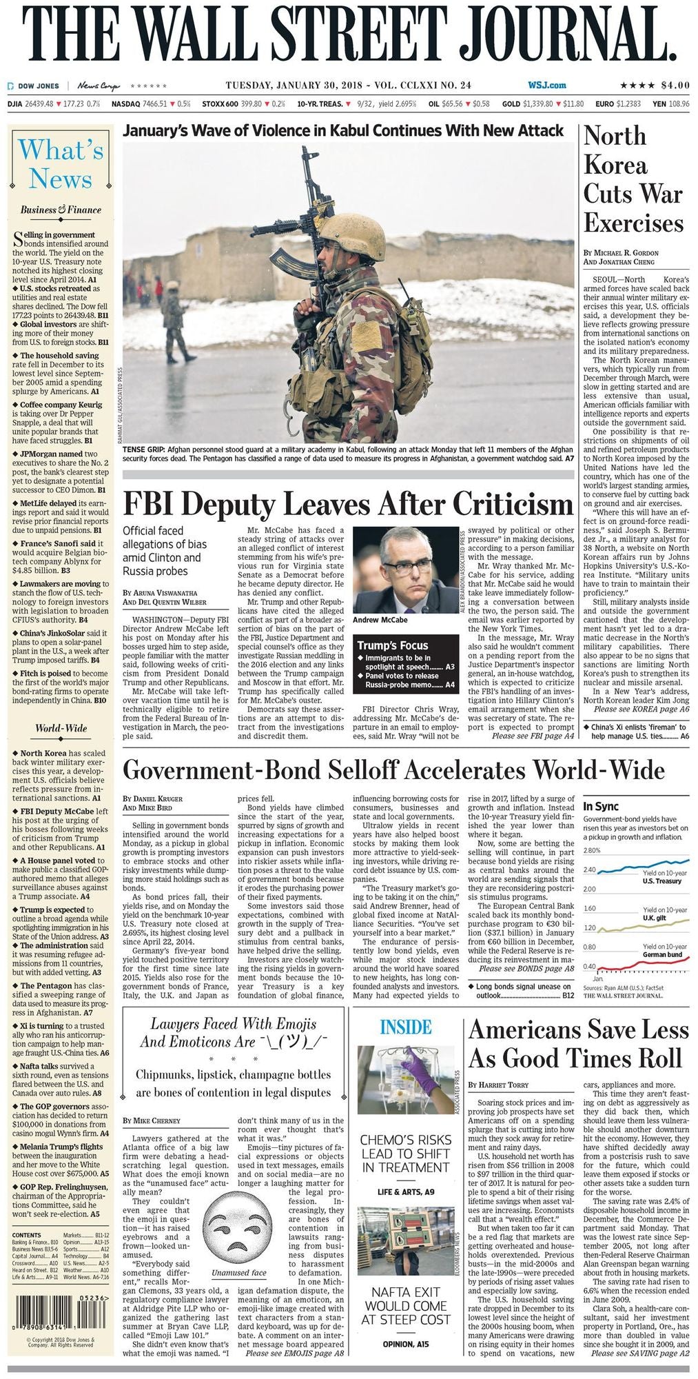 The Wall Street Journal - 25% Off - annual subscription