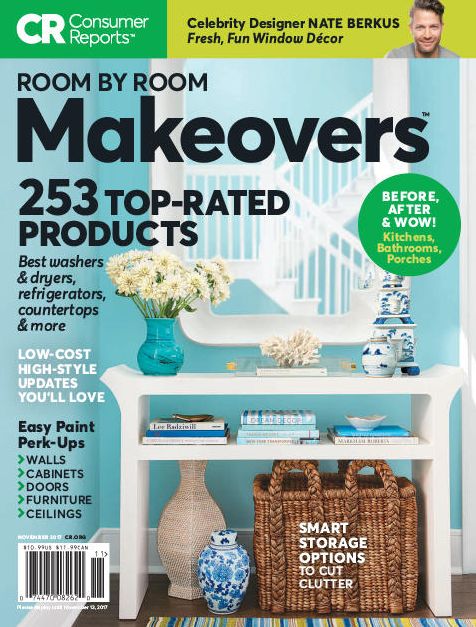 Consumer Reports: Room By Room Makeovers - November 2017