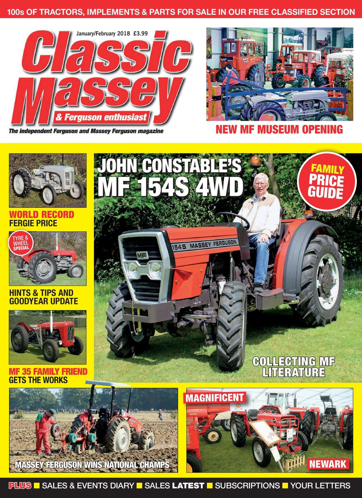 Classic Massey & Ferguson Enthusiast - annual subscription