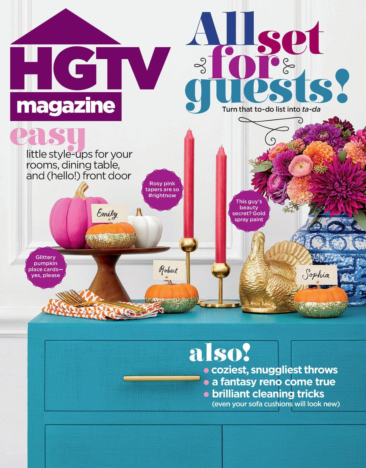 HGTV Magazine - Cyber Week Sale - annual subscription
