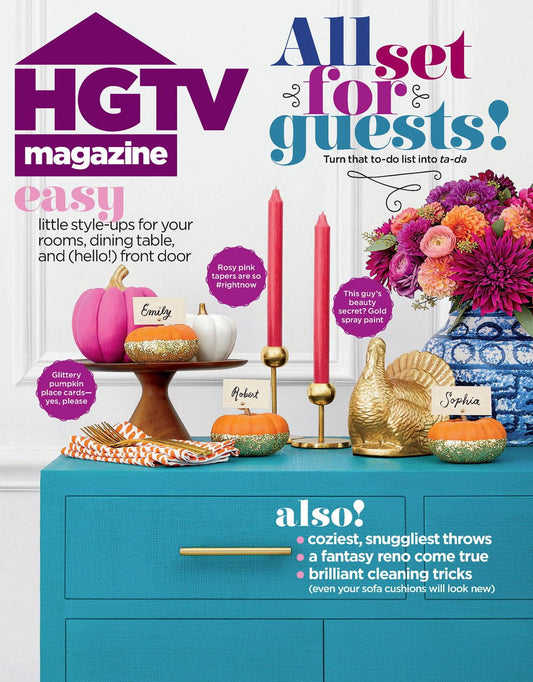 HGTV Magazine - Cyber Week Sale - annual subscription