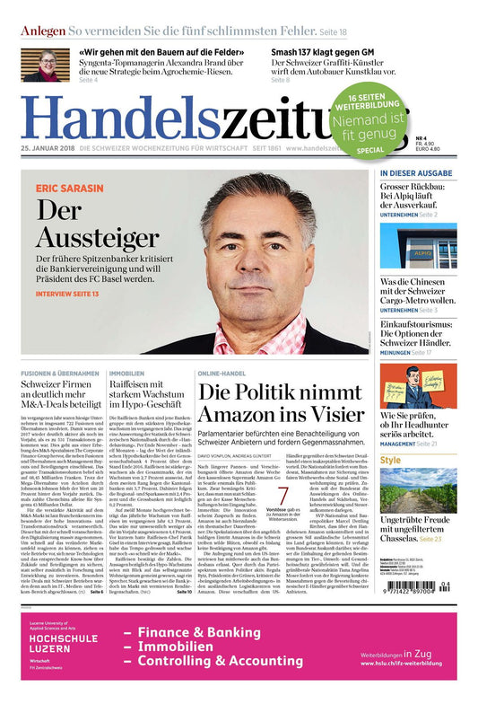 Handelszeitung - annual subscription