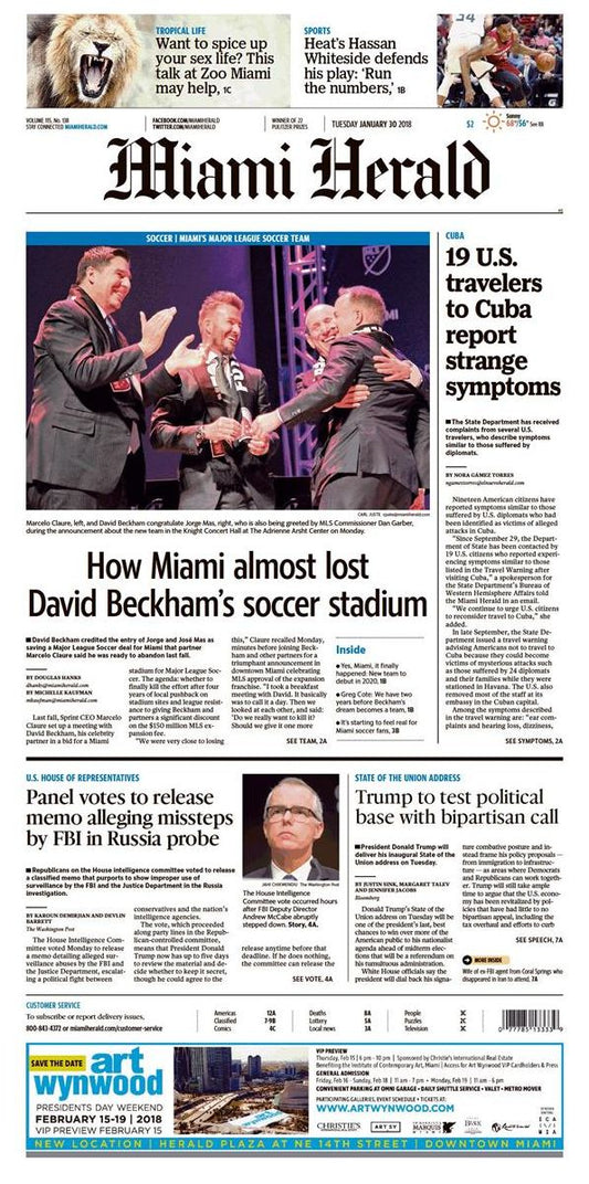 The Miami Herald - annual subscription