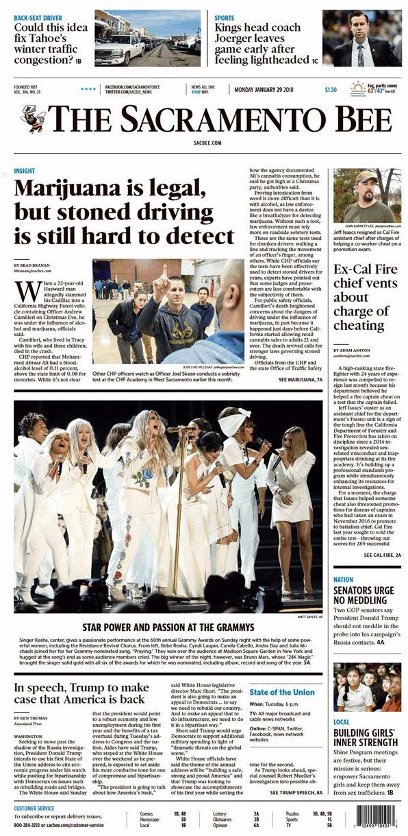 The Sacramento Bee - annual subscription