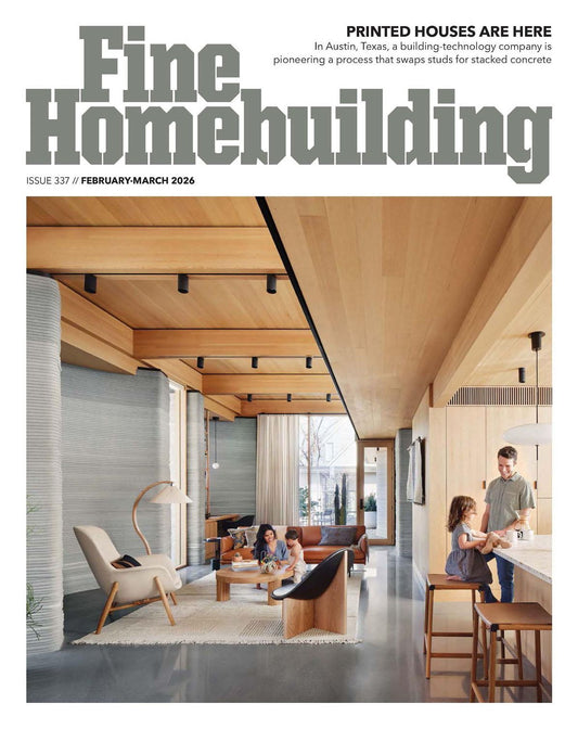 Fine Homebuilding - annual subscription