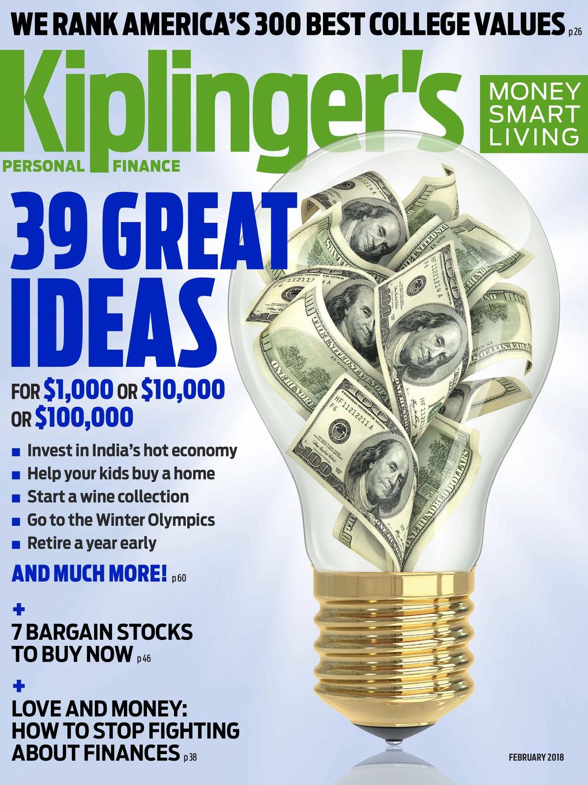 Kiplinger's Personal Finance Magazine - annual subscription