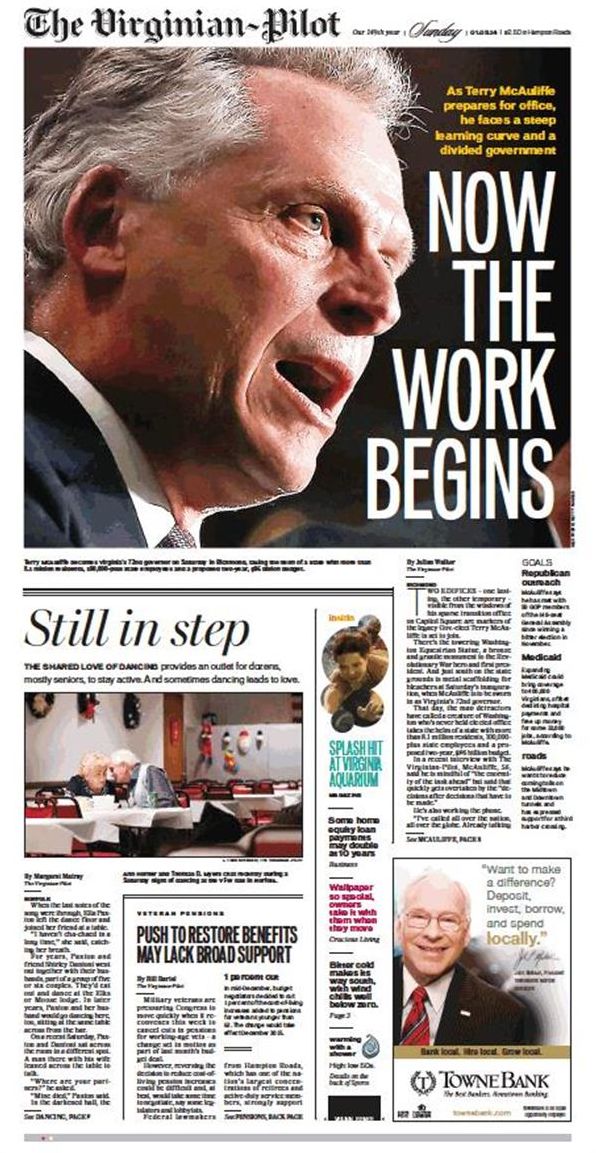The Virginian-Pilot - annual subscription
