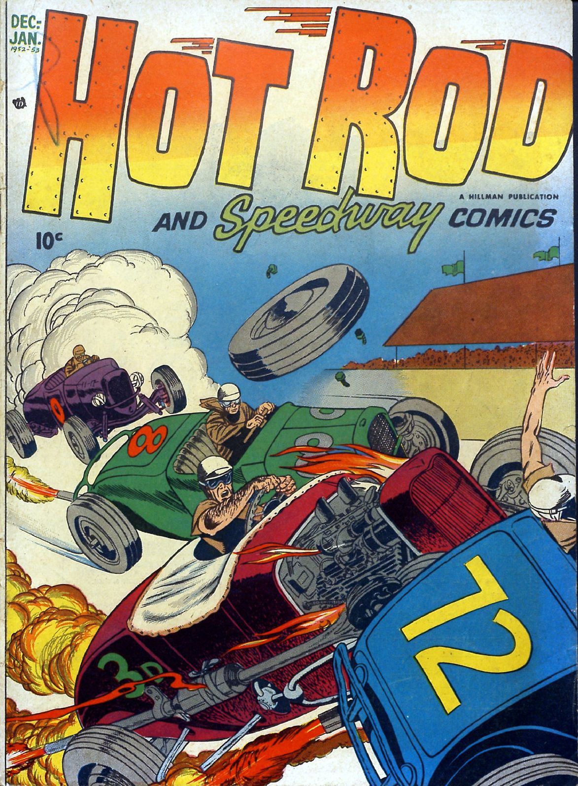 Hot Rod and Speedway Comics Number 3 Car Comic Book