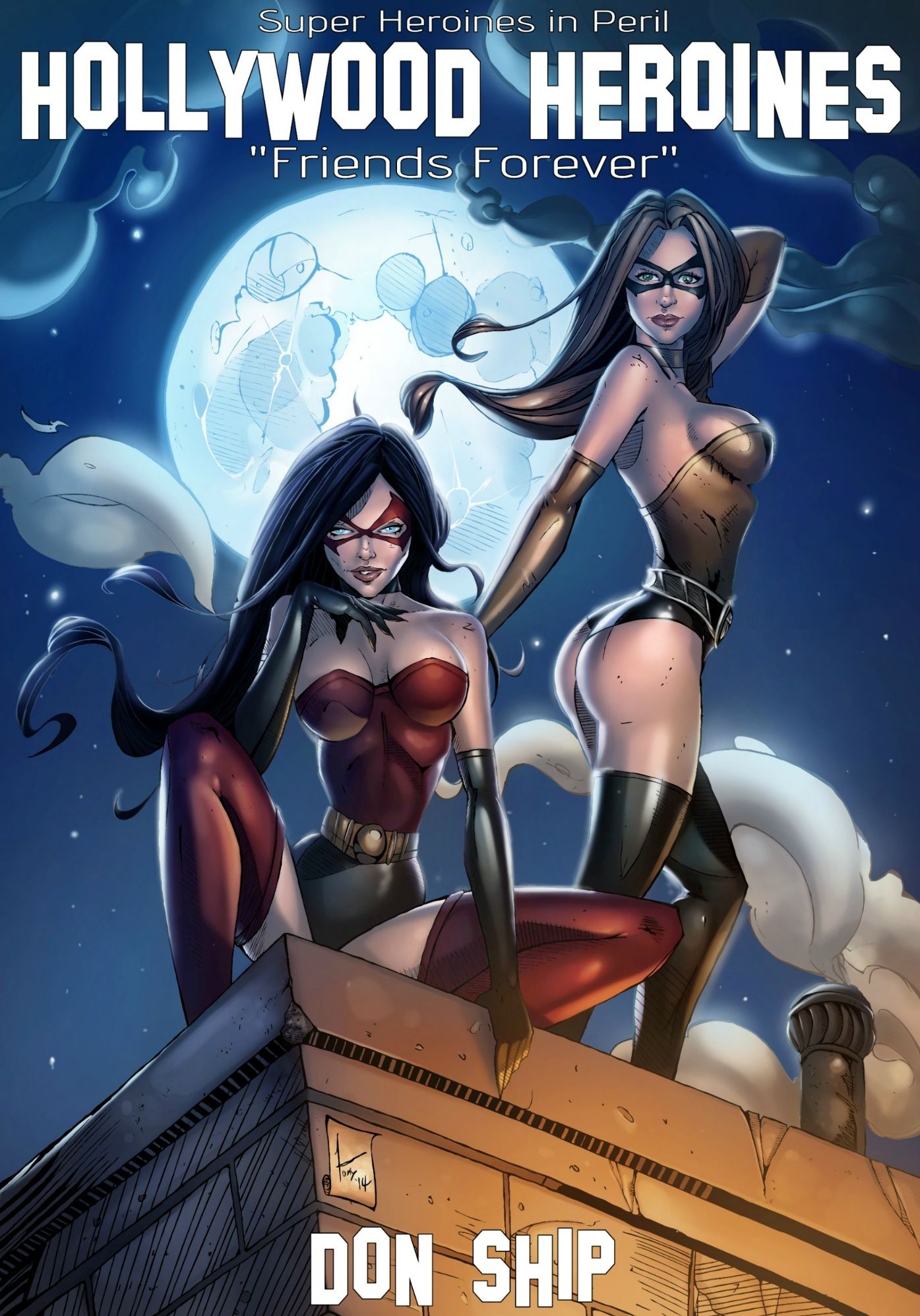 Hollywood Heroines: Friends Forever (Super Heroines in Peril)
